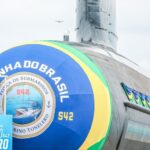 Brasil y Francia echan tercer submarino al mar